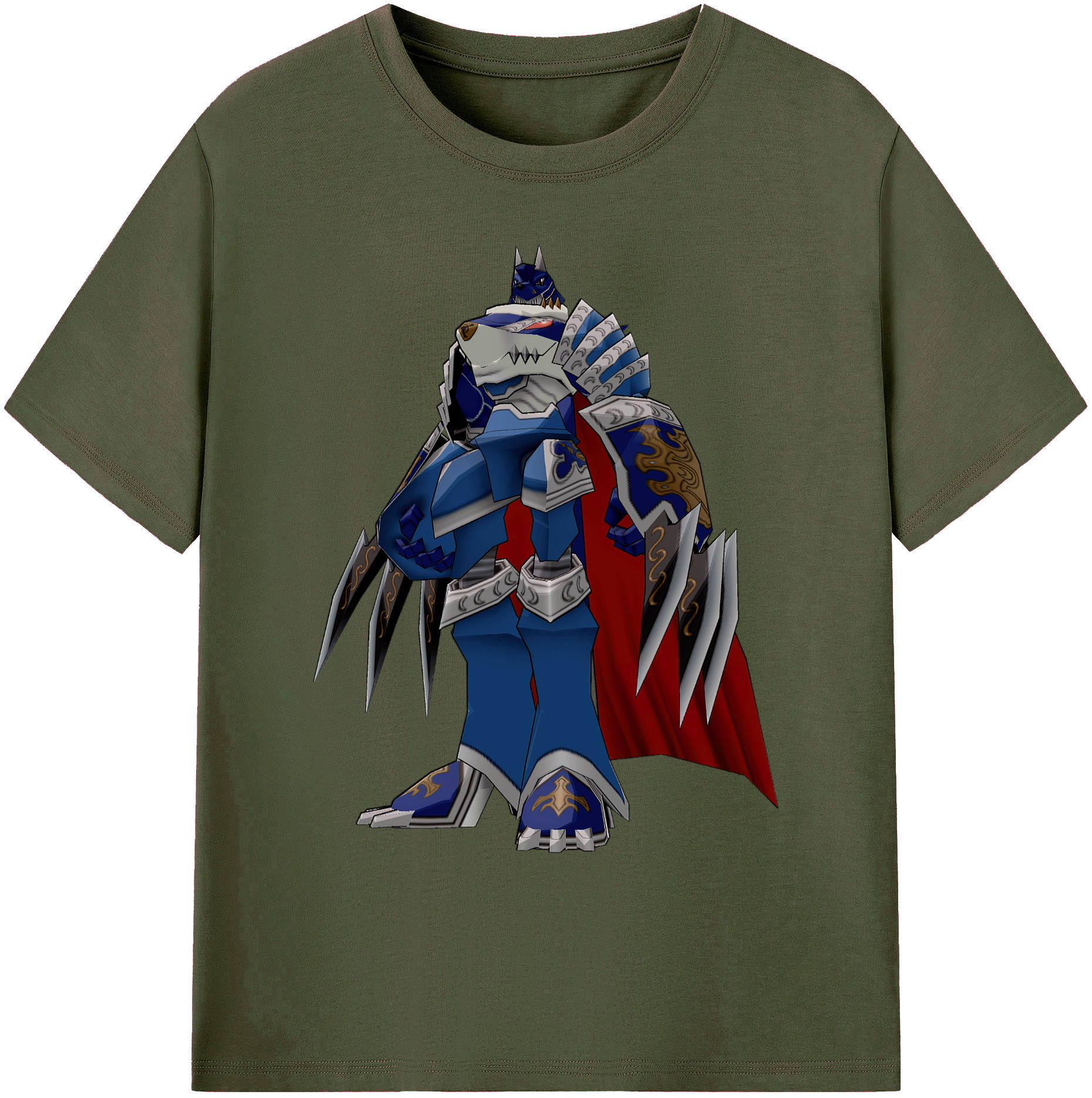 （画像用） Digimon デジタルモンスター/デジモン 綿100％ メンズ半袖Tシャツ｜肌触りやわらか＆通気性